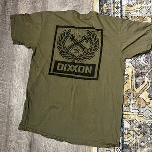 DIXXON Green Short Sleeve Tee Casual Comfort